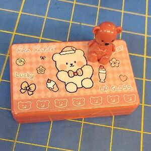 Color Castibe Bear Lip Gloss Set of 4 New In Box